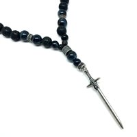 Collana Madame Black in Argento  ROS PUGN LAV - ROS PUGN LAV